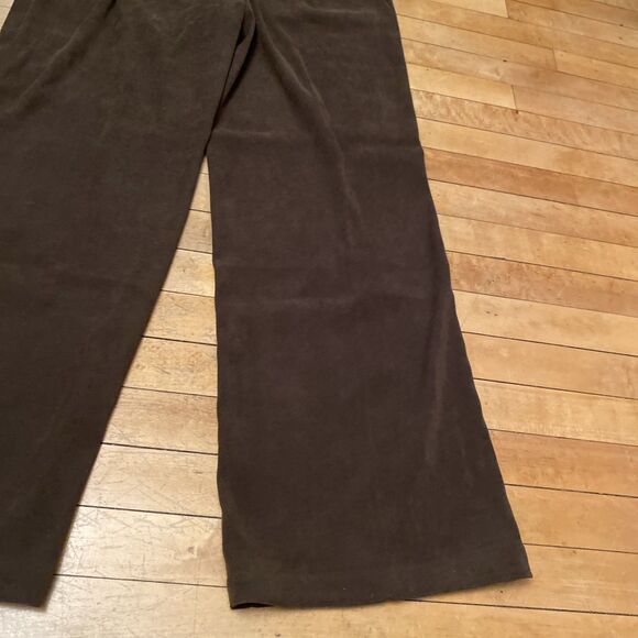 Christopher & Banks Moleskin Pants Women’s Size 16 Stretch Brown NWT Wide Leg - Picture 12 of 12